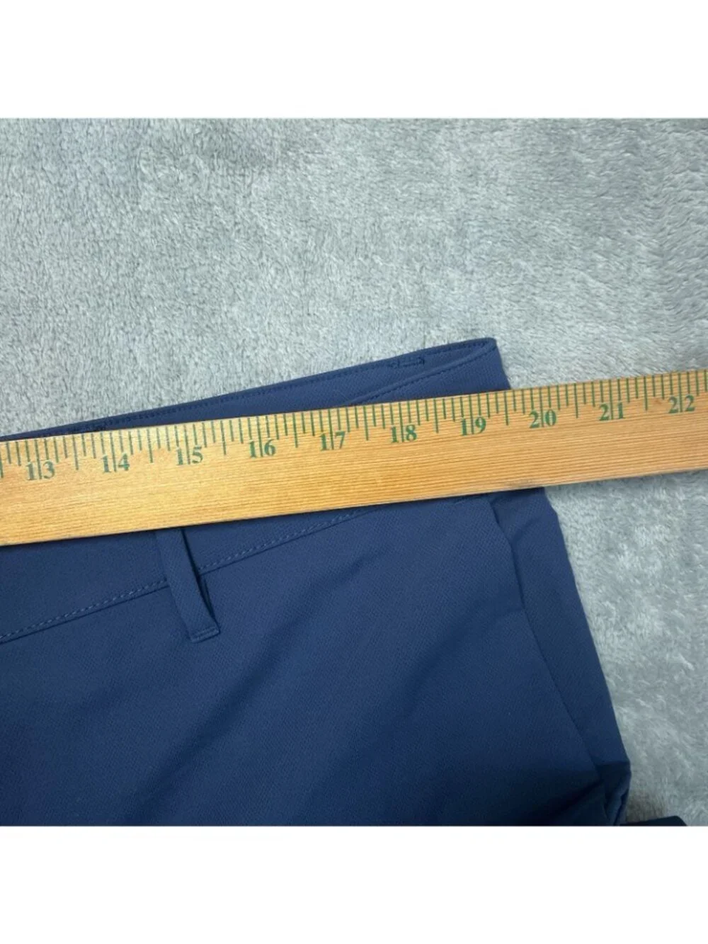 NWT Banana Republic Men's 38x34 Flat Front Stretch Tech Pants Blue Slim G2175